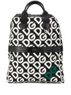 Dolce & Gabbana Dg Logo Drawstring Backpack - Black