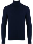 Laneus Cashmere Roll-neck Sweater - Blue
