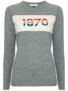 Bella Freud 1970 Print Sweater - Grey