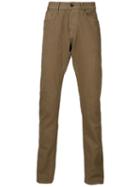 3x1 M3 Deck Jeans, Men's, Size: 38, Brown, Cotton/polyurethane
