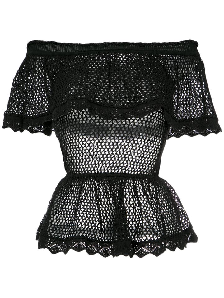 Cecilia Prado Off The Shoulder Knit Blouse - Unavailable