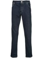 Brunello Cucinelli Turned Up Jeans - Blue