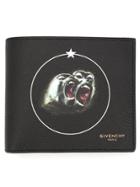 Givenchy Monkey Brothers Billfold Wallet - Black