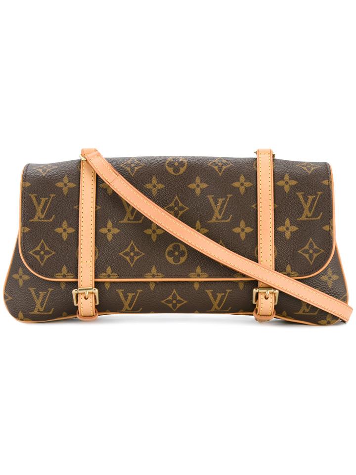 Louis Vuitton Vintage Marelle Mm Handbag - Brown