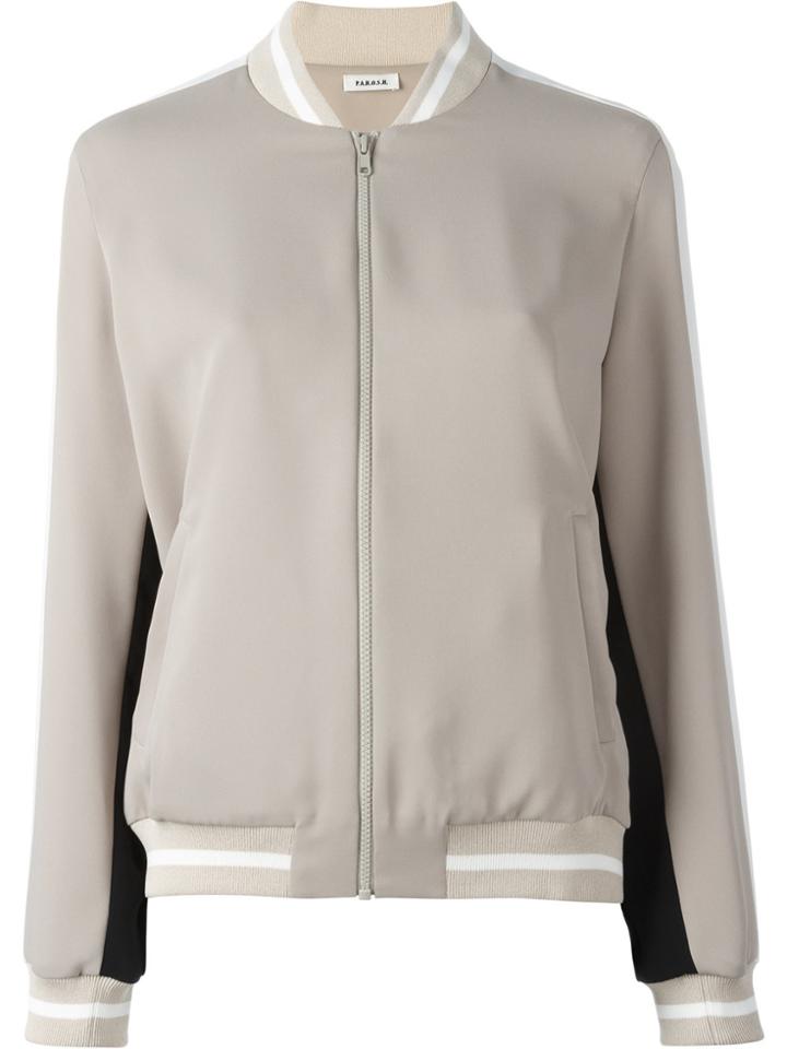 P.a.r.o.s.h. Bomber Jacket - Nude & Neutrals