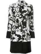 Fausto Puglisi Floral Patterned Coat - White