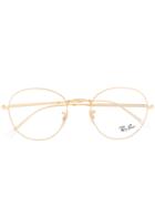 Ray-ban Round Shaped Glasses - Gold