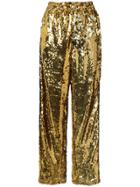 Faith Connexion Sequinned Track Trousers - Metallic