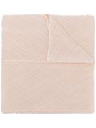 Pleats Please By Issey Miyake Pleated Scarf - Nude & Neutrals