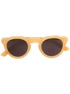 Lesca Round Sunglasses - Nude & Neutrals