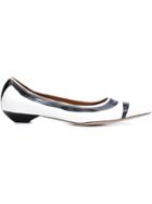 Lanvin Sketch Print Ballerinas - Black