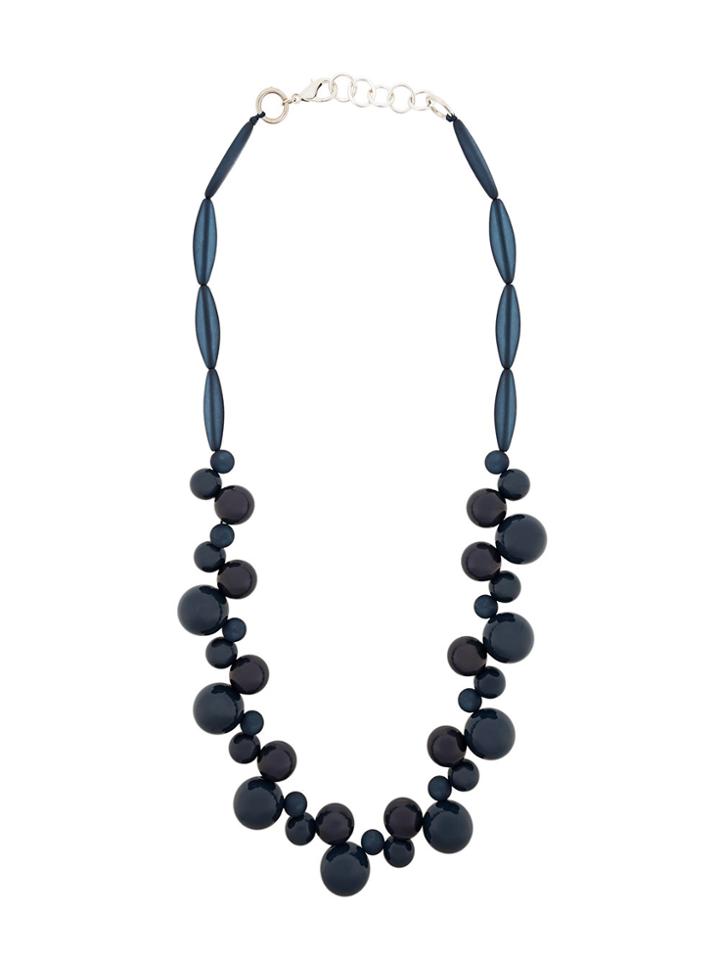 Ki6 Large Beads Necklace - Blue