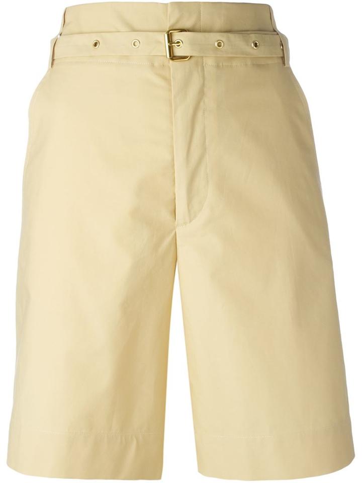 Isabel Marant Bermuda Shorts, Women's, Size: 34, Nude/neutrals, Cotton