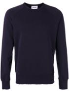 Harmony Paris Distressed Collar Sweatshirt, Men's, Size: Large, Blue, Cotton