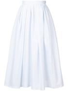 Adam Lippes Mid-length Pleated Skirt - White