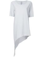 First Aid To The Injured - Patella T-shirt - Women - Cotton - 1, Grey, Cotton
