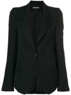 Ann Demeulemeester Classic Fitted Blazer - Black