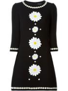 Dolce & Gabbana Daisy Applique Dress