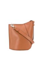 Lanvin Hook Small Shoulder Bag - Brown