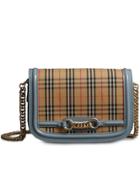 Burberry The 1983 Check Link Bag With Patent Trim - Yellow & Orange