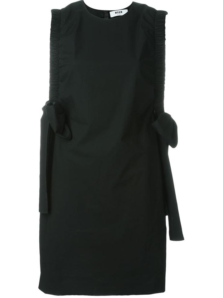 Msgm Tie Sleeve Dress