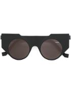 Vava Cat Eye Sunglasses, Black, Acetate/aluminium