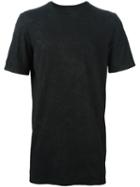 11 By Boris Bidjan Saberi Coated Effect T-shirt, Men's, Size: Xl, Black, Cotton