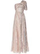 Peter Pilotto Ppill Silver Gwn Drs One Shldr Lrx Vrtcl