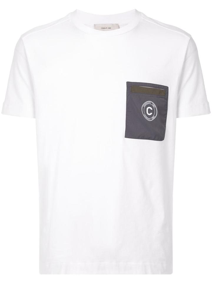 Cerruti 1881 Chest Patch Pocket T-shirt - White
