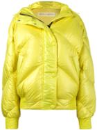 Ienki Ienki Yellow Dunlop Hooded Puffer Jacket - Yellow & Orange