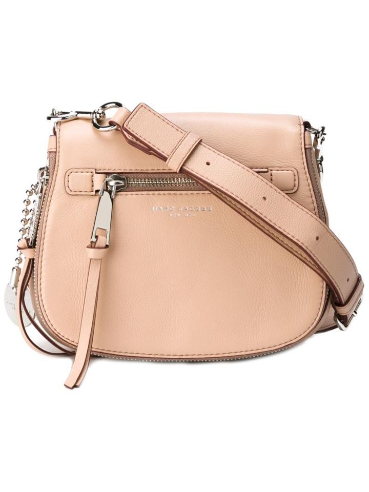 Marc Jacobs Small Recruit Saddle Crossbody Bag, Women's, Nude/neutrals, Leather