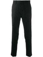Dolce & Gabbana Monogram Tailored Trousers - Black