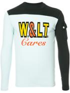 Walter Van Beirendonck Vintage Logo Printed Top - Blue