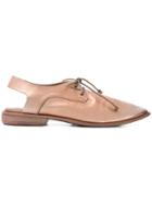 Marsèll Ace-up Backless Shoes - Metallic
