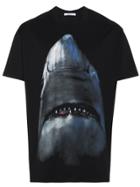 Givenchy Oversized Shark Print T-shirt - Black