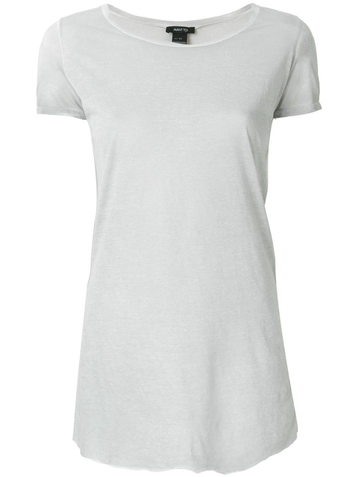 Avant Toi Plain T-shirt - Grey