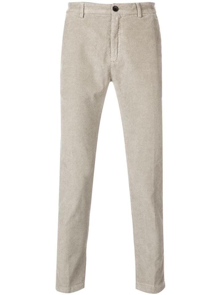 Department 5 Corduroy Skinny Trousers - Neutrals