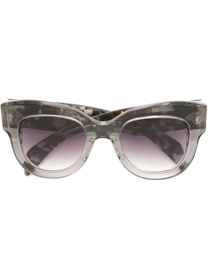 Jacques Marie Mage 'doraa' Sunglasses - Grey