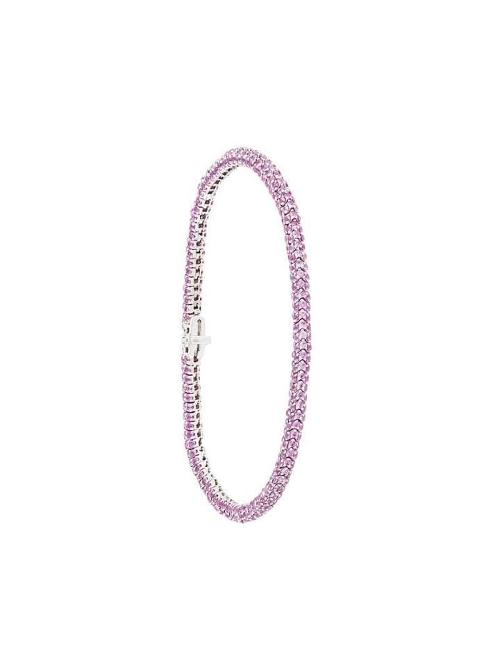 Christian Koban Clou 18kt Gold Pink Sapphire Bracelet
