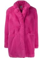 Apparis Faux Fur Coat - Pink