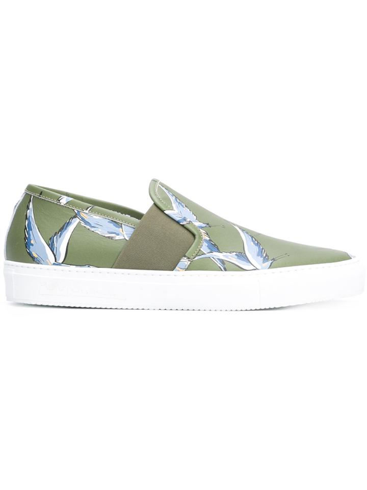 Philippe Model Leon L U T. Birds Sneakers - Green