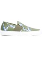 Philippe Model Leon L U T. Birds Sneakers - Green