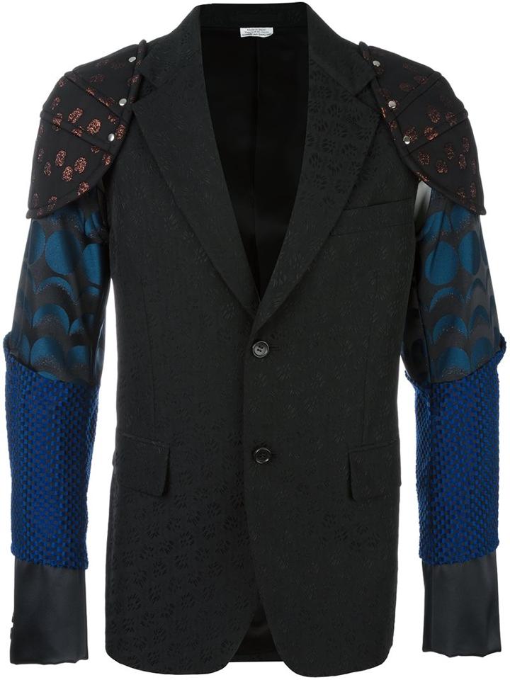 Comme Des Garçons Homme Plus Panelled Sleeve Blazer