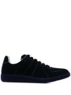 Maison Margiela Velvet Low-top Sneakers - Blue