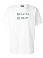 Raf Simons Motto Print T-shirt - White