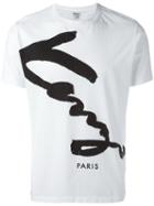 Kenzo Kenzo Signature T-shirt, Men's, Size: Medium, White, Cotton