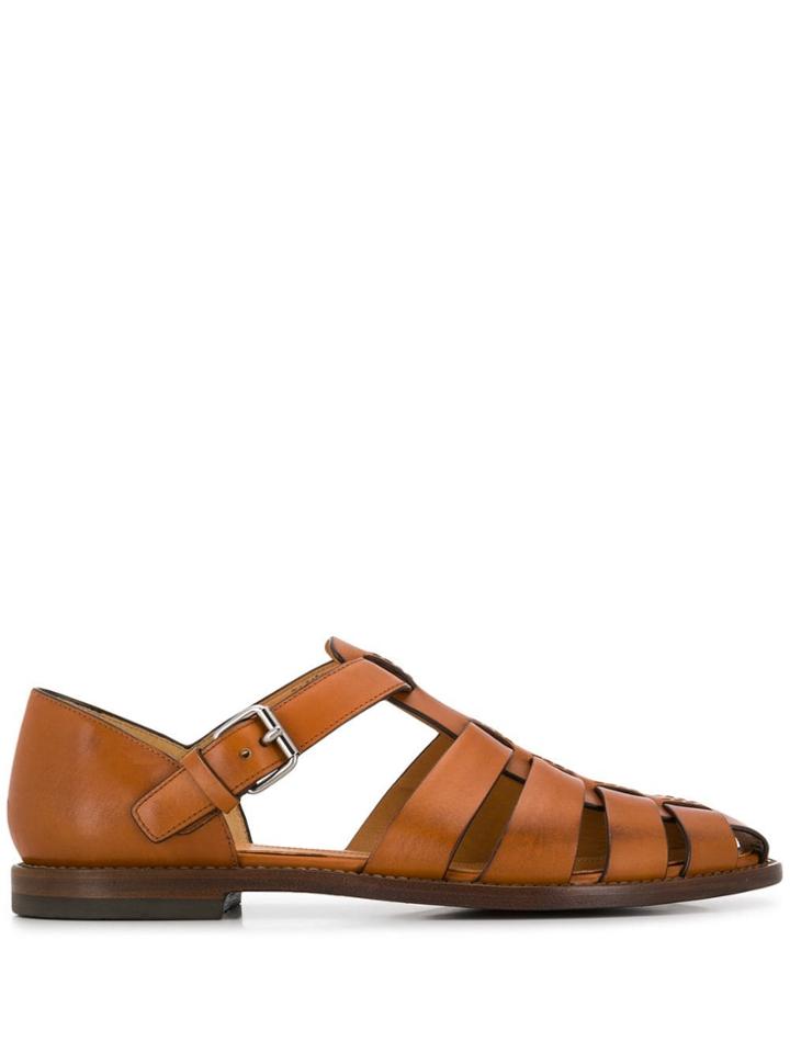 Church's Flat Fisherman Sandals - Brown