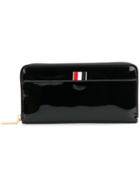 Thom Browne Patent Leather Wallet - Black
