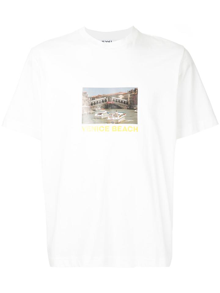 Sunnei Venice Beach Print T-shirt - White