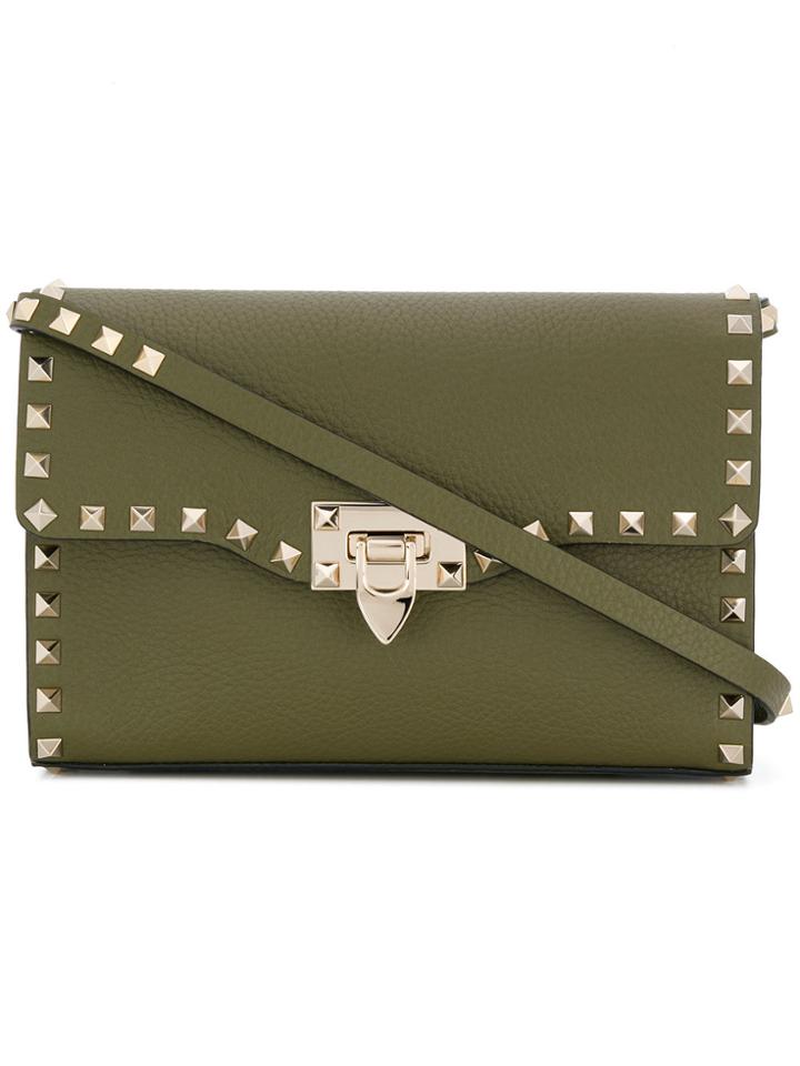 Valentino Valentino Garavani Rockstud Small Shoulder Bag - Green